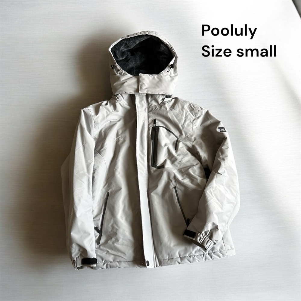 ❄️ Pooluly Ski & Snow Jacket - Gray